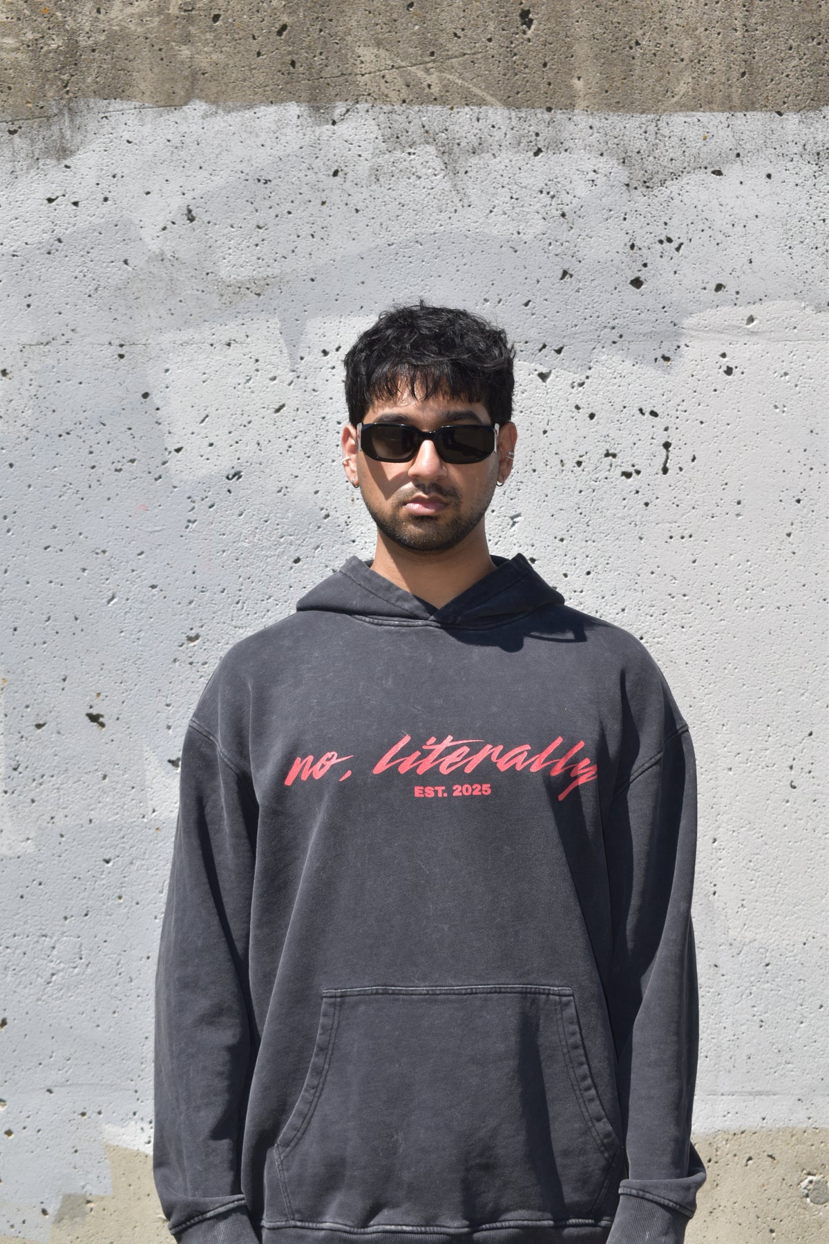 No Literally Angel Hoodie