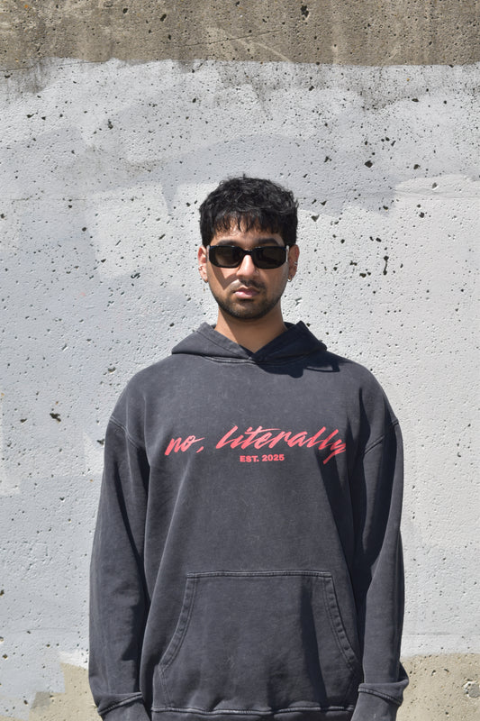 No Literally Angel Hoodie