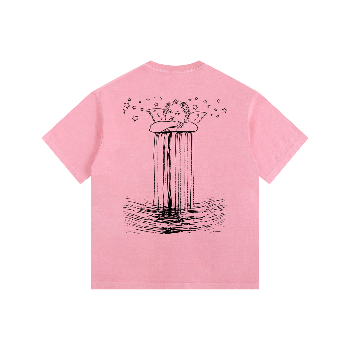 No, Literally Ascended Angel Oversized T-Shirt
