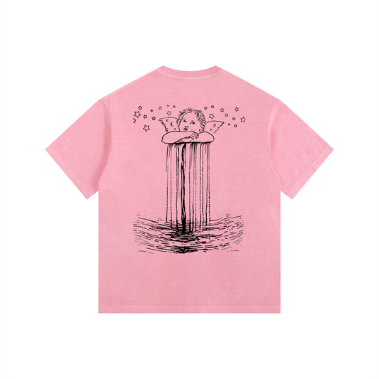 No, Literally Ascended Angel Oversized T-Shirt